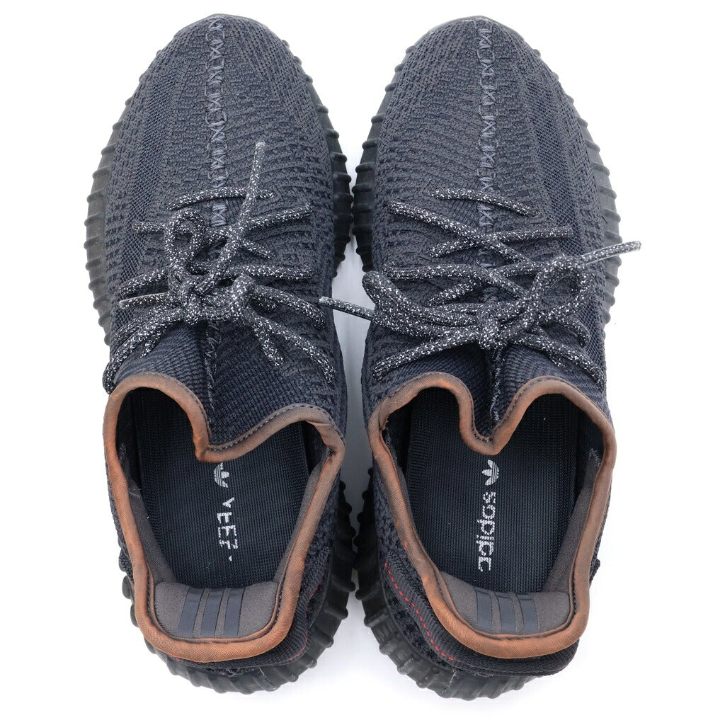 adidas(アディダス) YEEZY BOOST 350 V2 FU9006 イージーブースト 350V2 ローカットスニーカー ブラック US8.5/26.5cm