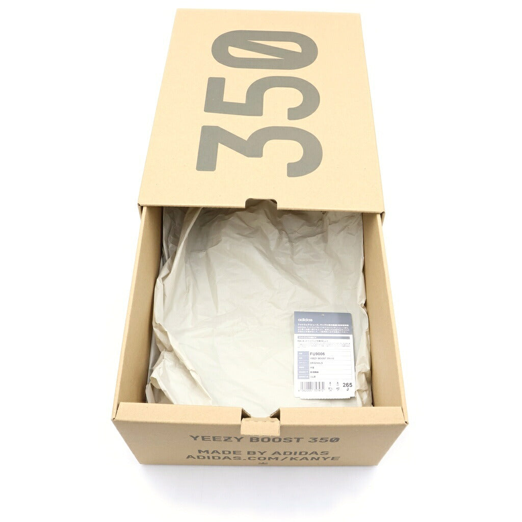 adidas(アディダス) YEEZY BOOST 350 V2 FU9006 イージーブースト 350V2 ローカットスニーカー ブラック US8.5/26.5cm
