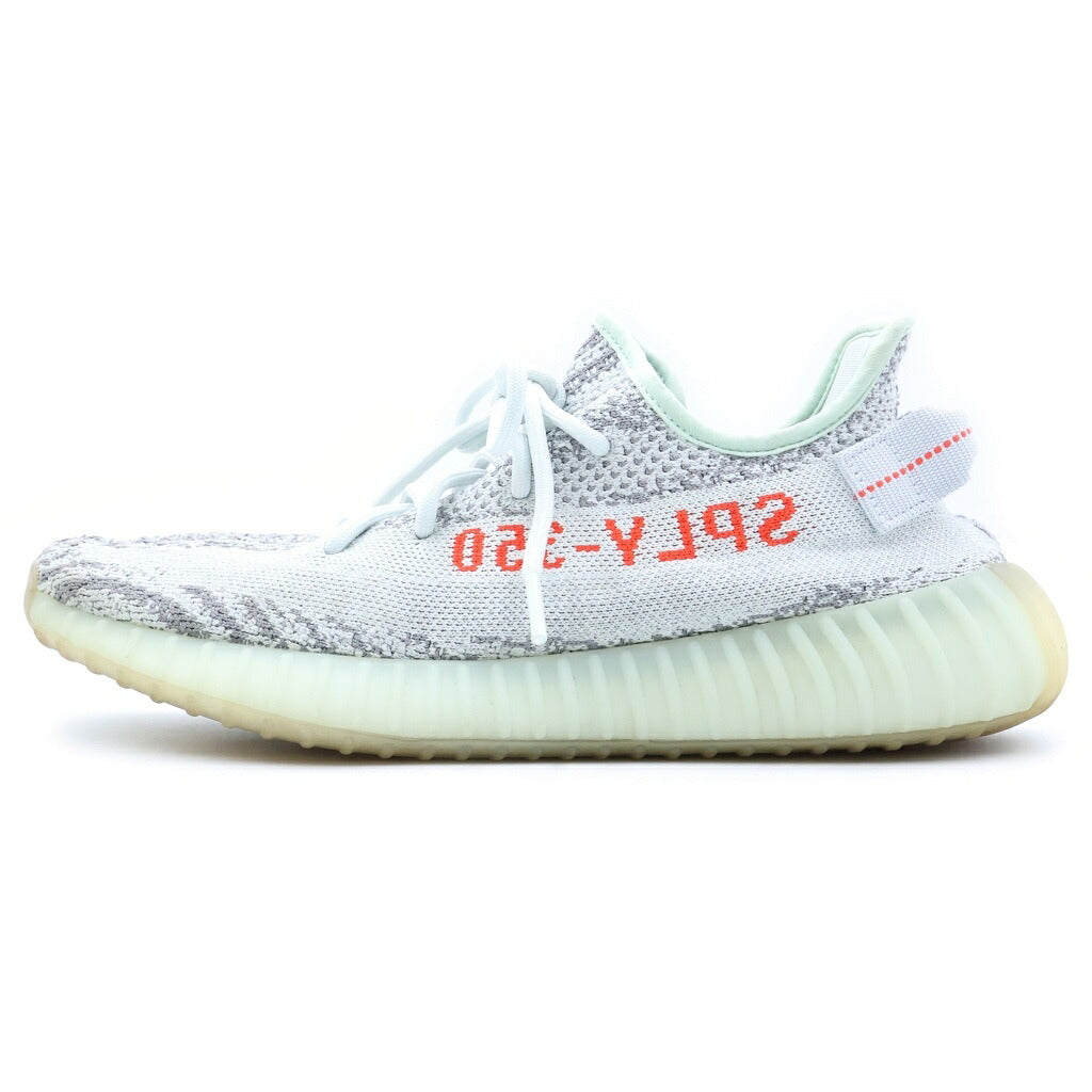 adidas(アディダス) YEEZY BOOST 350 V2 BLUE TINT B37571 イージーブースト 350V2 ローカットスニーカー グレー US8.5/26.5cm