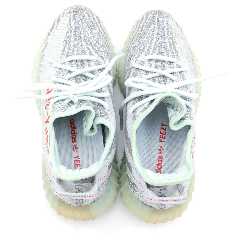 adidas(アディダス) YEEZY BOOST 350 V2 BLUE TINT B37571 イージーブースト 350V2 ローカットスニーカー グレー US8.5/26.5cm