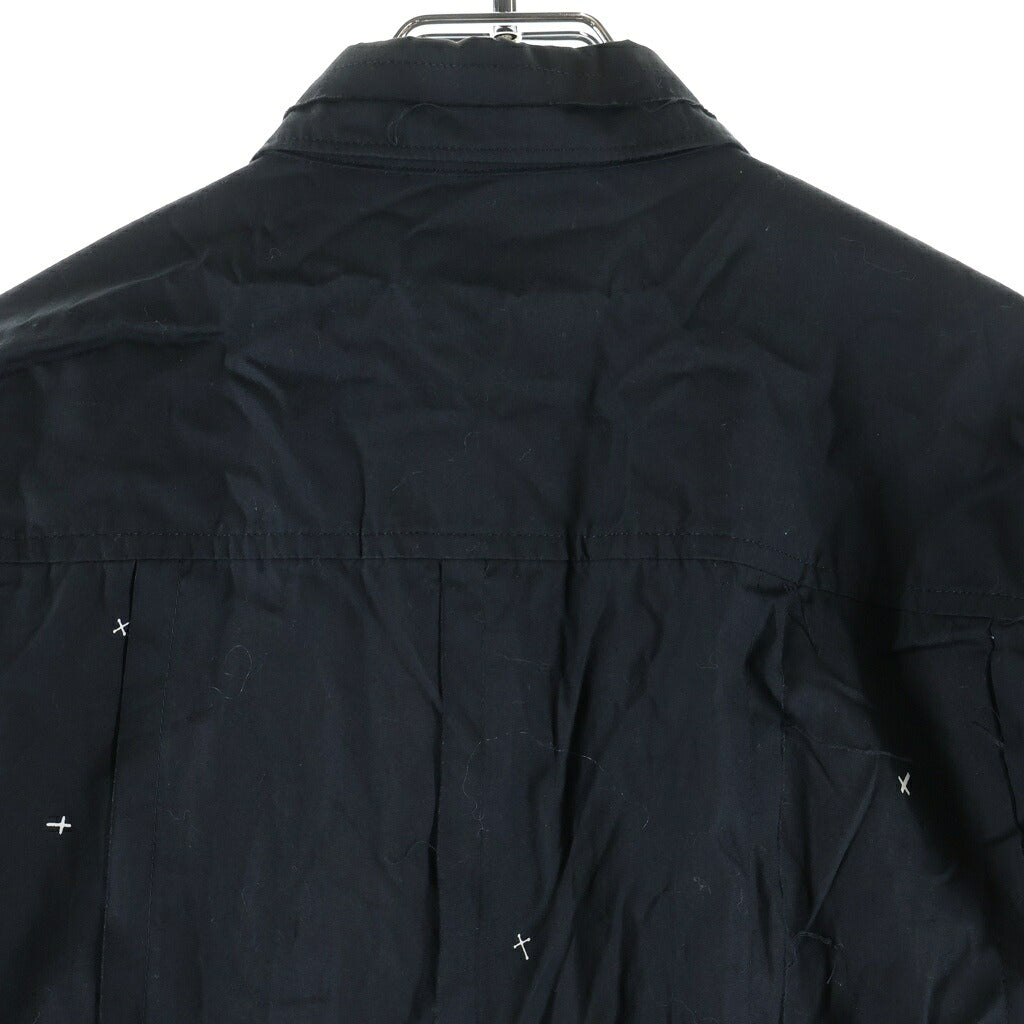 UNDERCOVER(アンダーカバー) 02AW 魔女期 クロスドット フリル ドレスシャツ ブラック M249