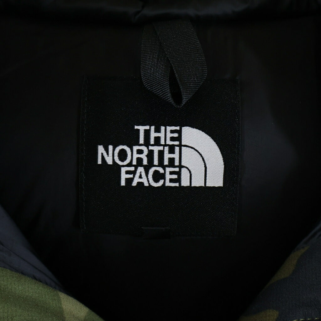 THE NORTH FACE(ザノースフェイス) NOVELTY BALTRO LIGHT JACKET ノベルティ バルトロ ライト カモ柄 ジップアップ ナイロン ダウンジャケット カーキ ND91951
