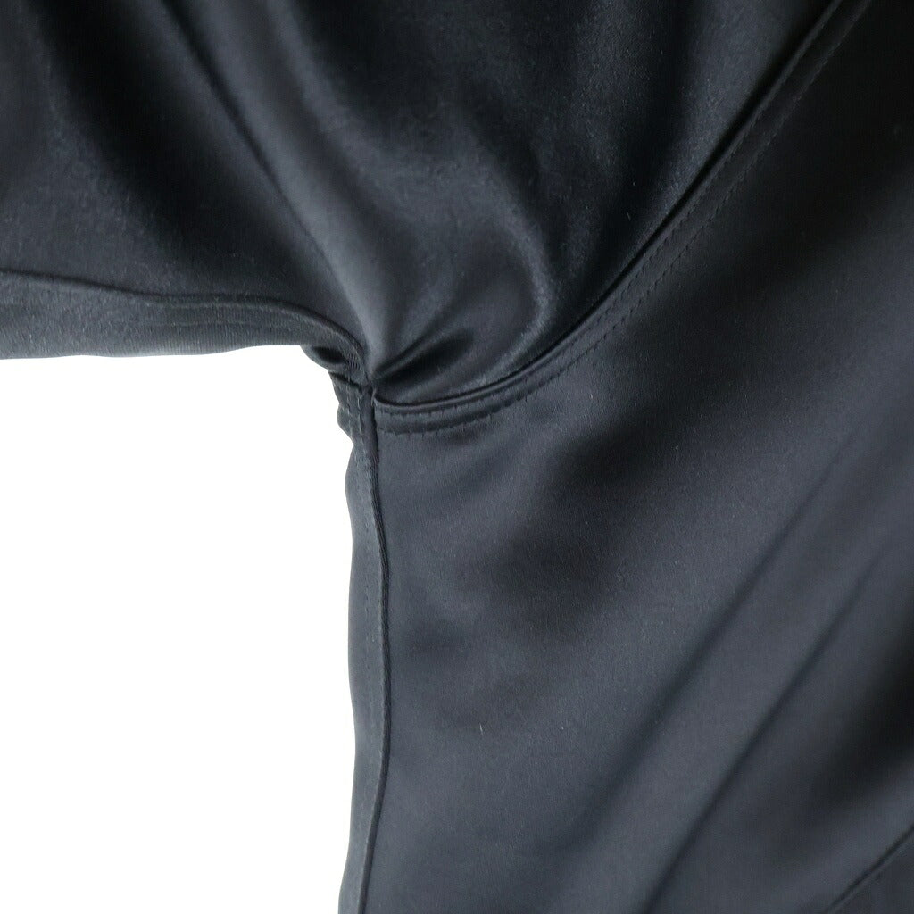 FEAR OF GOD(フィアオブゴッド) FIFTH COLLECTION サテンモックネック ナイロン フェイクファー ボンバージャケット ブラック 5C17NMKB