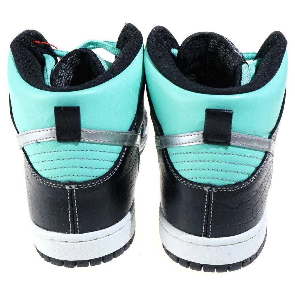 NIKE SB(ナイキエスビー) ×Diamond Supply DUNK HIGH ダンク ハイカットスニーカー ブルー/ブラック US10/28cm 653599-400