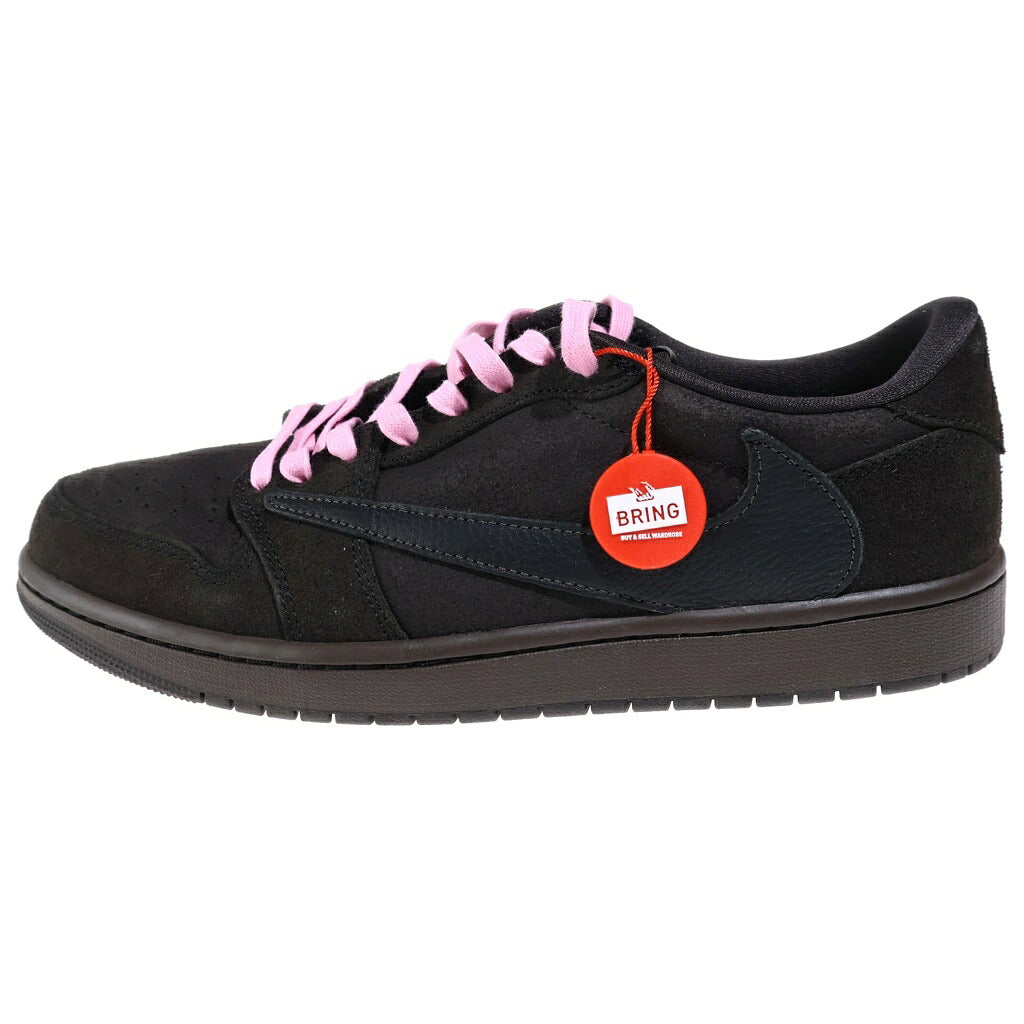 NIKE(ナイキ) ×TRAVIS SCOTT AIR JORDAN LOW OG SP VELVET BROWN トラヴィススコット エアジョーダン 1 ベルベットブラウン ローカットスニーカー ブラウン US11/29cm