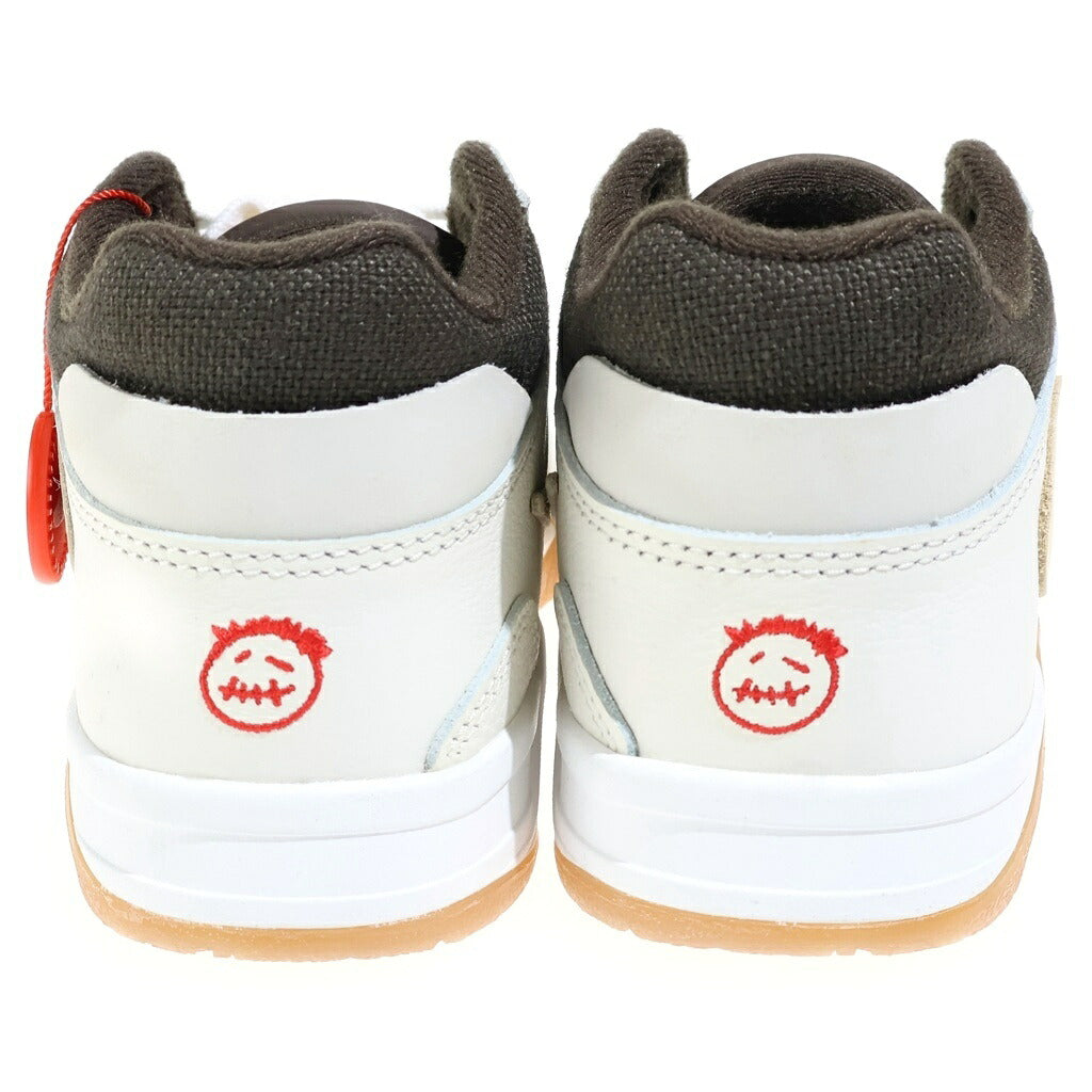 NIKE(ナイキ) ×TRAVIS SCOTT JORDAN JUMPMAN JACK FZ8117-100 トラヴィススコット ジョーダン ジャンプマン ローカットスニーカー US6/24cm レディース ホワイト/ブラウン FZ8117‐100