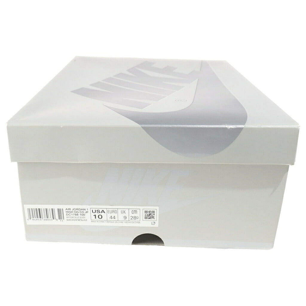 NIKE(ナイキ) AIR JORDAN1 HIGH OG CO.JP (STANDARD BOX) DC1788-100 エアジョーダン1 (通常ボックス) ハイカットスニーカー ホワイト/ネイビー US10/28cm