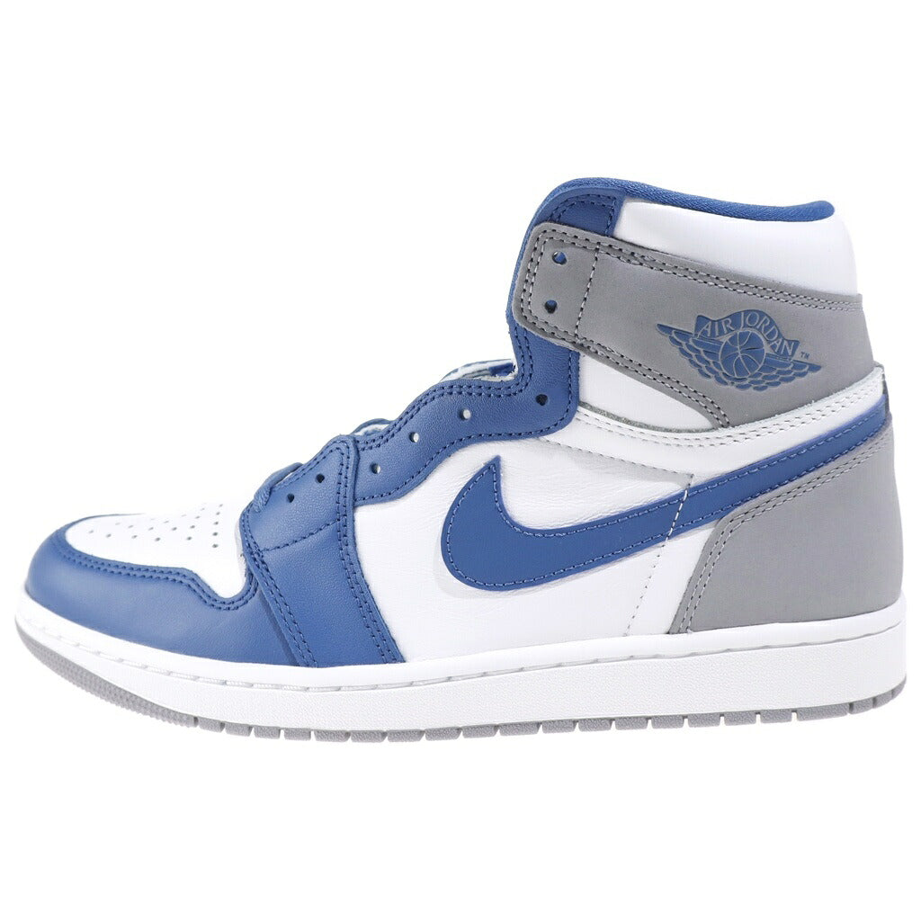 NIKE(ナイキ) AIR JORDAN1 HIGH OG TRUE BLUE DZ5485-410 エアジョーダン1 トゥルーブルー ハイカットスニーカー ホワイト/ブルー US10/28cm