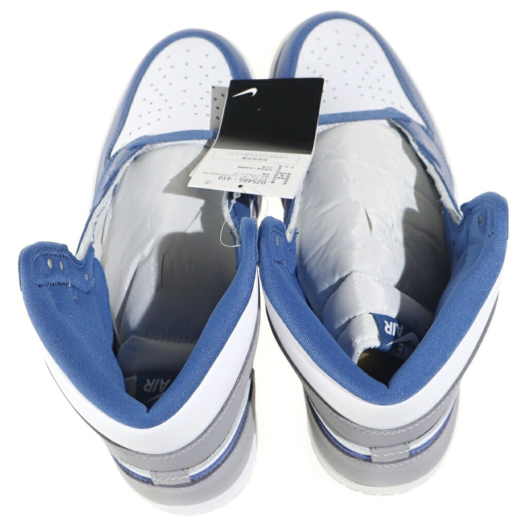 NIKE(ナイキ) AIR JORDAN1 HIGH OG TRUE BLUE DZ5485-410 エアジョーダン1 トゥルーブルー ハイカットスニーカー ホワイト/ブルー US10/28cm