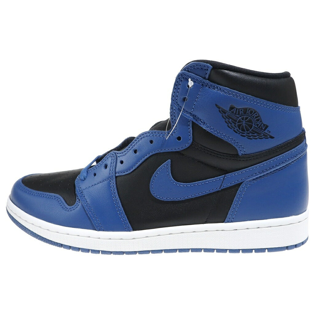 NIKE(ナイキ) AIR JORDAN1 RETRO HIGH OG DARK MARINA BLUE 555088-404 エアジョーダン1 レトロ ダークマリーナ ブルー ハイカットスニーカー ブラック/ブルー US10/28cm