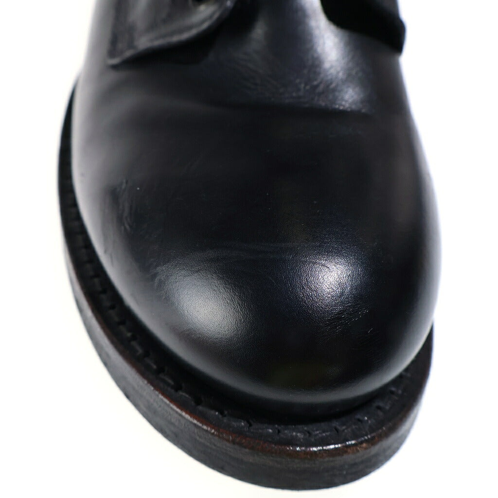 BUTTERO(ブッテロ) SIDEZIP BOOTS サイドジップ レザー レースアップブーツ ワークブーツ ブラック B4429