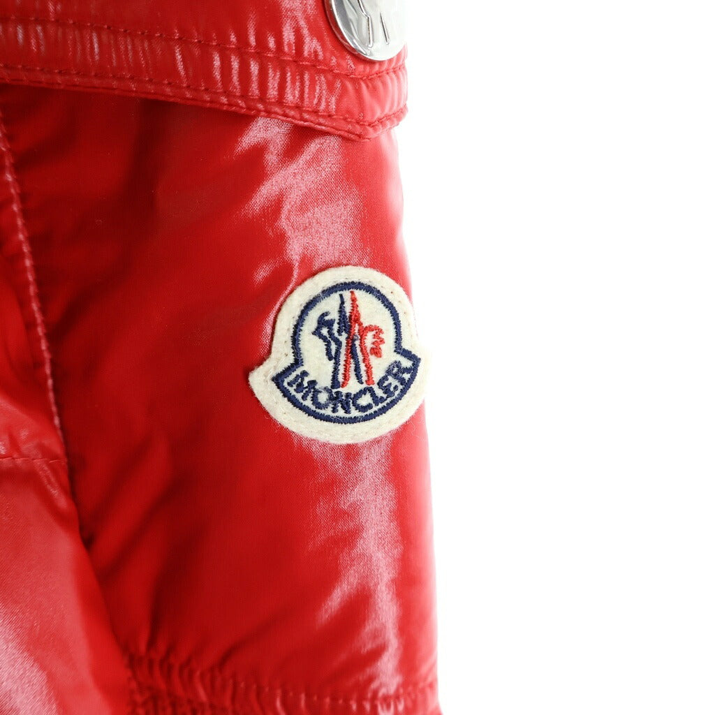 MONCLER(モンクレール) 19AW MAGLIONE TORICOT CARDIGAN マグリオントリコット ニット切替 ナイロン カーディガン ダウンジャケット レッド E20919416200 9699Z