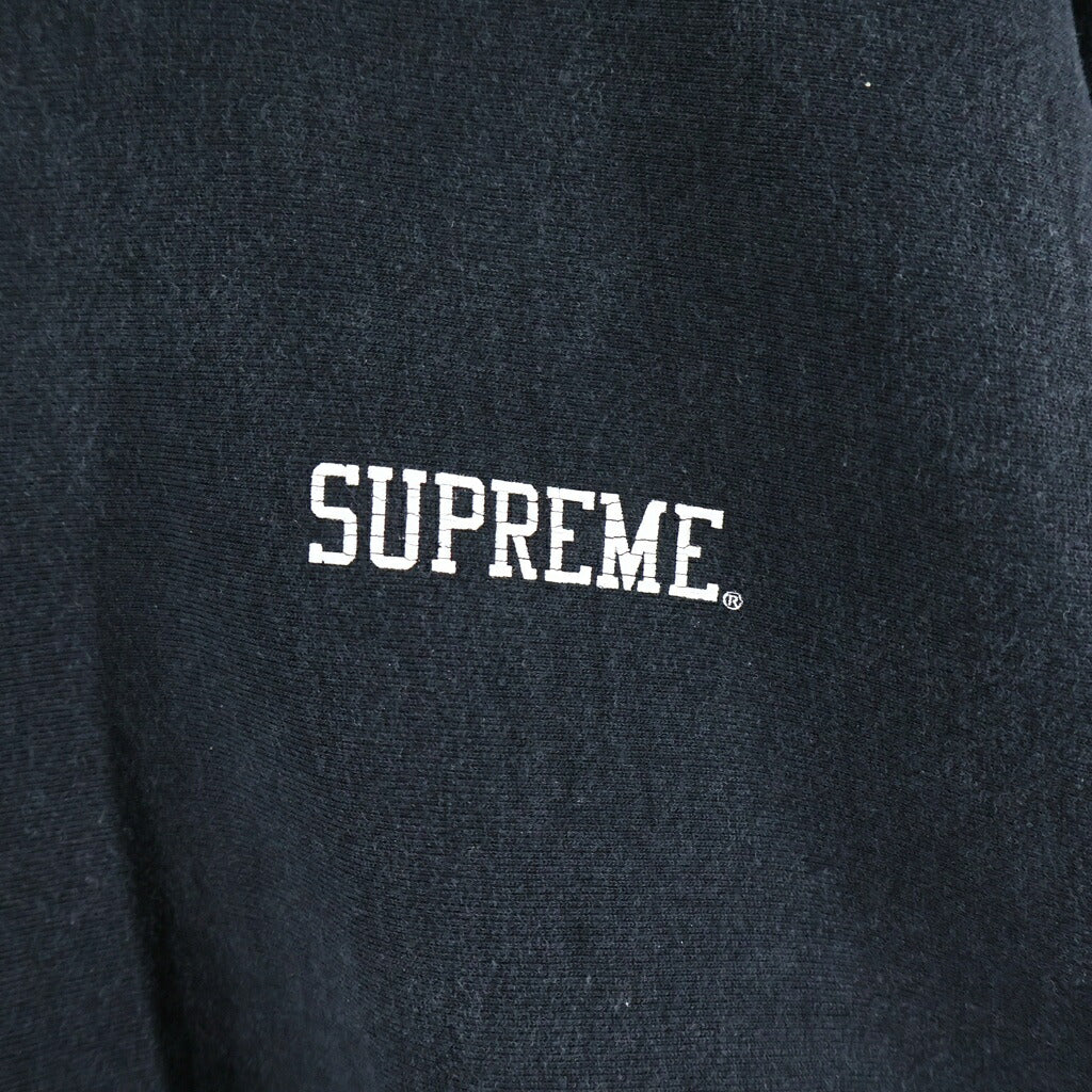 SUPREME(シュプリーム) 23AW NYC Crewneck ニューヨーク クルー ネック ロゴ プリント スウェットシャツ トレーナー ブラック