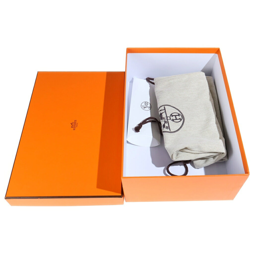 HERMES(エルメス) デイ ケリーバックル ローカットレザースニーカー ホワイト ピンクゴールド金具