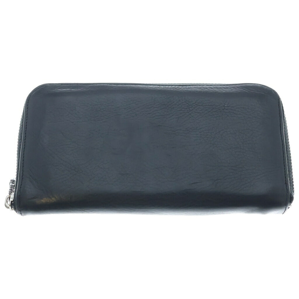 CHROME HEARTS(クロムハーツ) REC F ZIP 3クロス ラウンドジップレザー