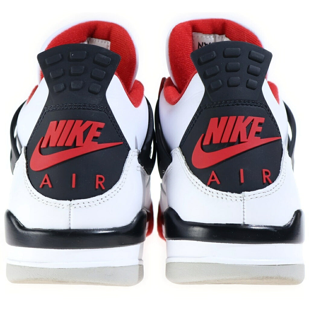 NIKE(ナイキ) AIR JORDAN4 RETRO OG FIRE RED DC7770-160 エアジョーダン4 レトロ ファイア レッド ハイカットスニーカー ホワイト/レッド US10/28cm