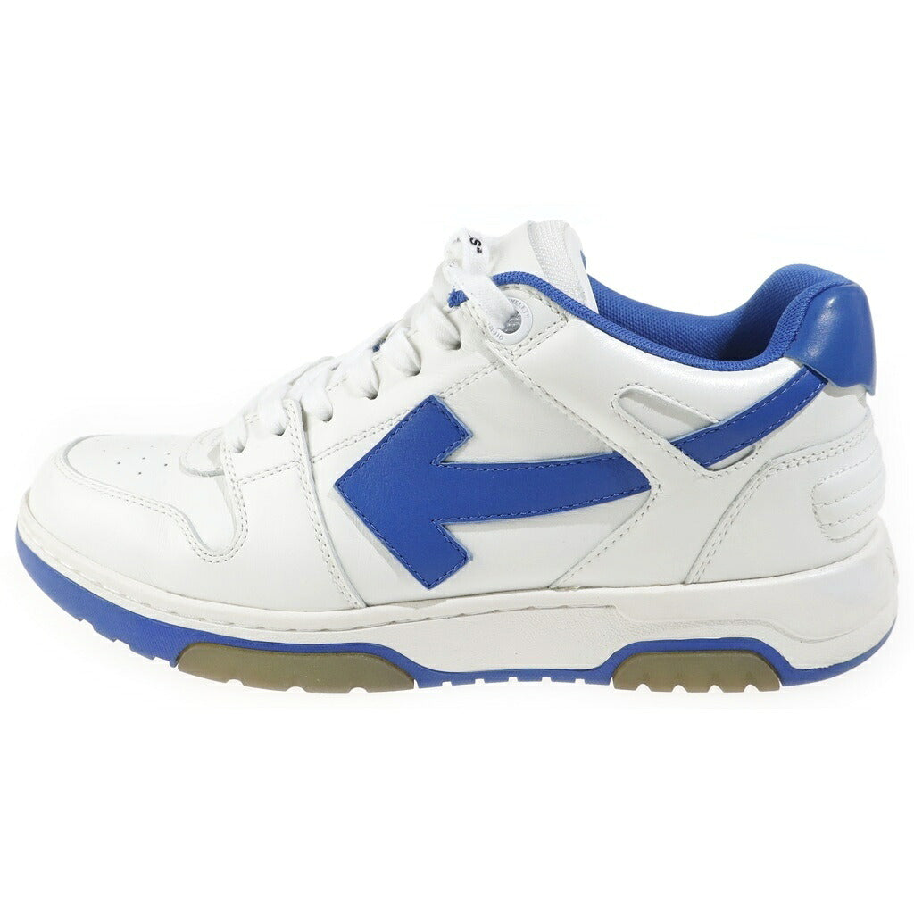 OFF-WHITE(オフホワイト) OUT OF OFFICE アウトオブオフィス ローカットスニーカー ホワイト/ブルー