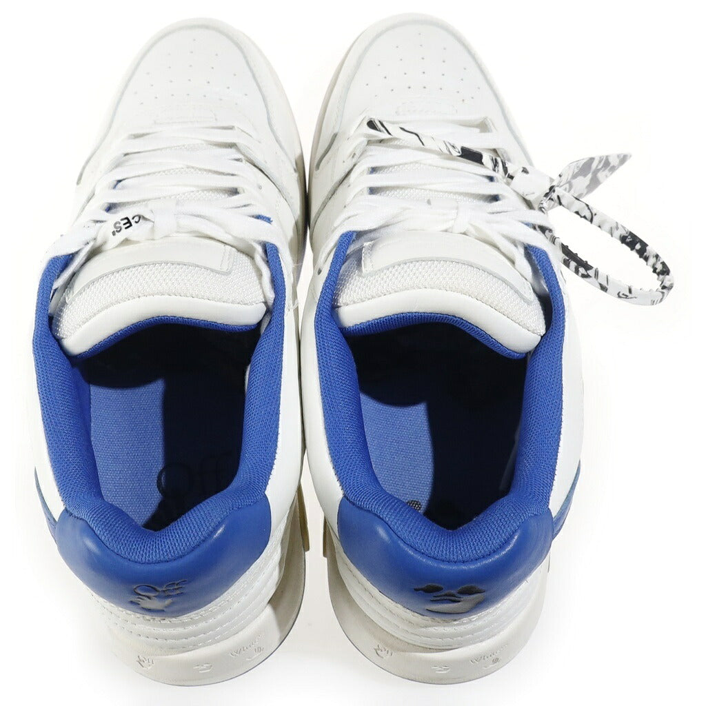OFF-WHITE(オフホワイト) OUT OF OFFICE アウトオブオフィス ローカットスニーカー ホワイト/ブルー