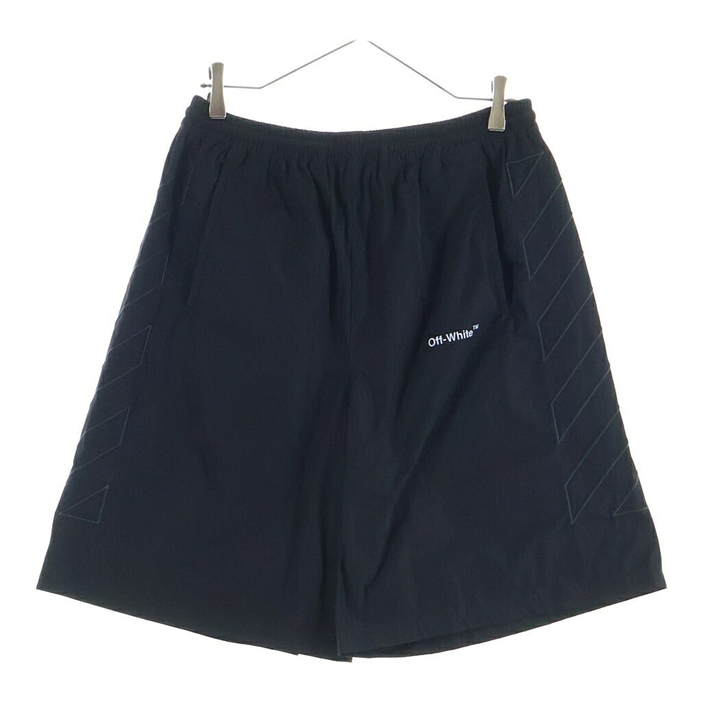 OFF-WHITE(オフホワイト) Nylon Short ナイロン ショートパンツ ショーツ ブラック OMCL002C99FAB001