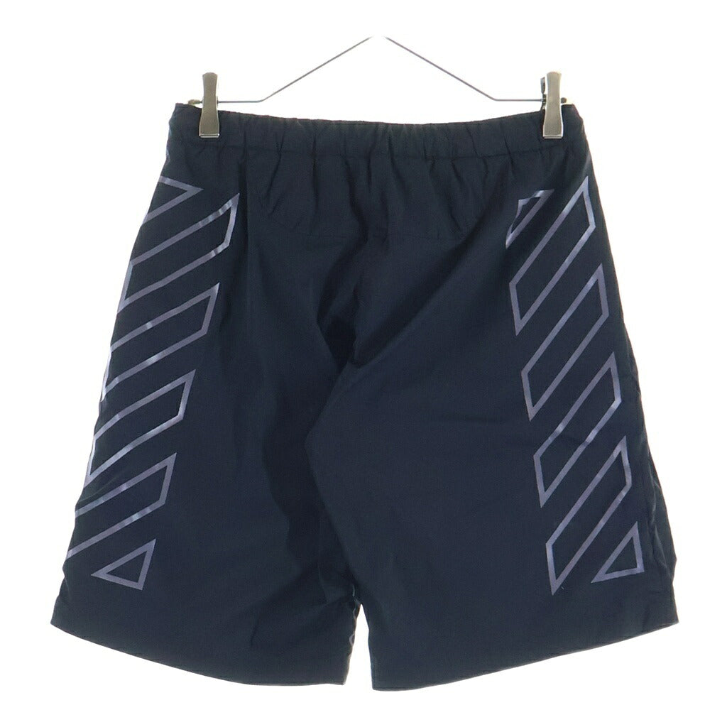 OFF-WHITE(オフホワイト) Diag Nylon Short ダイアグ ナイロン ショートパンツ ショーツ ブラック OMVH019C99FAB001