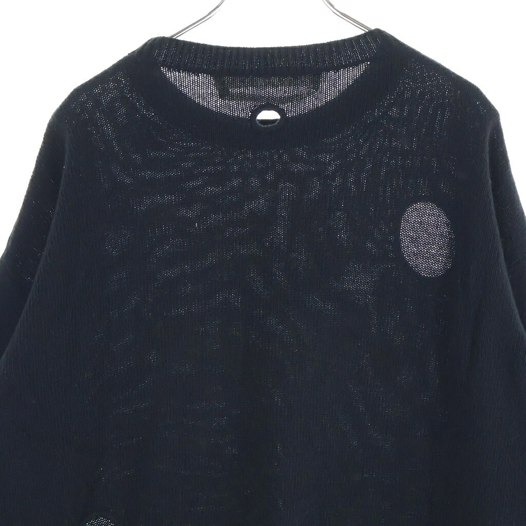 OFF-WHITE(オフホワイト) 21AW バックアロー ウールニット ブラック OMHE092F21KNI001