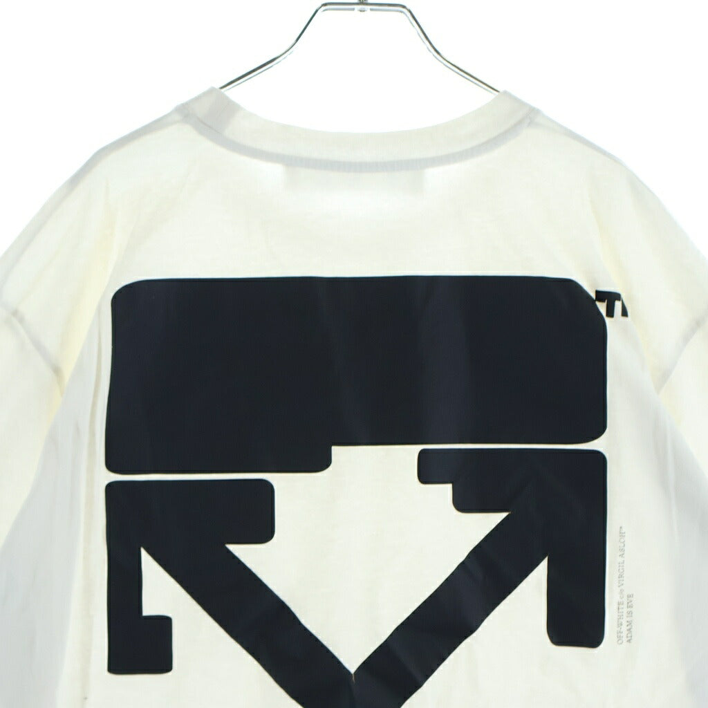 OFF-WHITE(オフホワイト) 21SS Tech Marker Over Tee テック マーカー オーバー クルーネック 半袖Tシャツ カットソー ホワイト OMAA038S21JER008