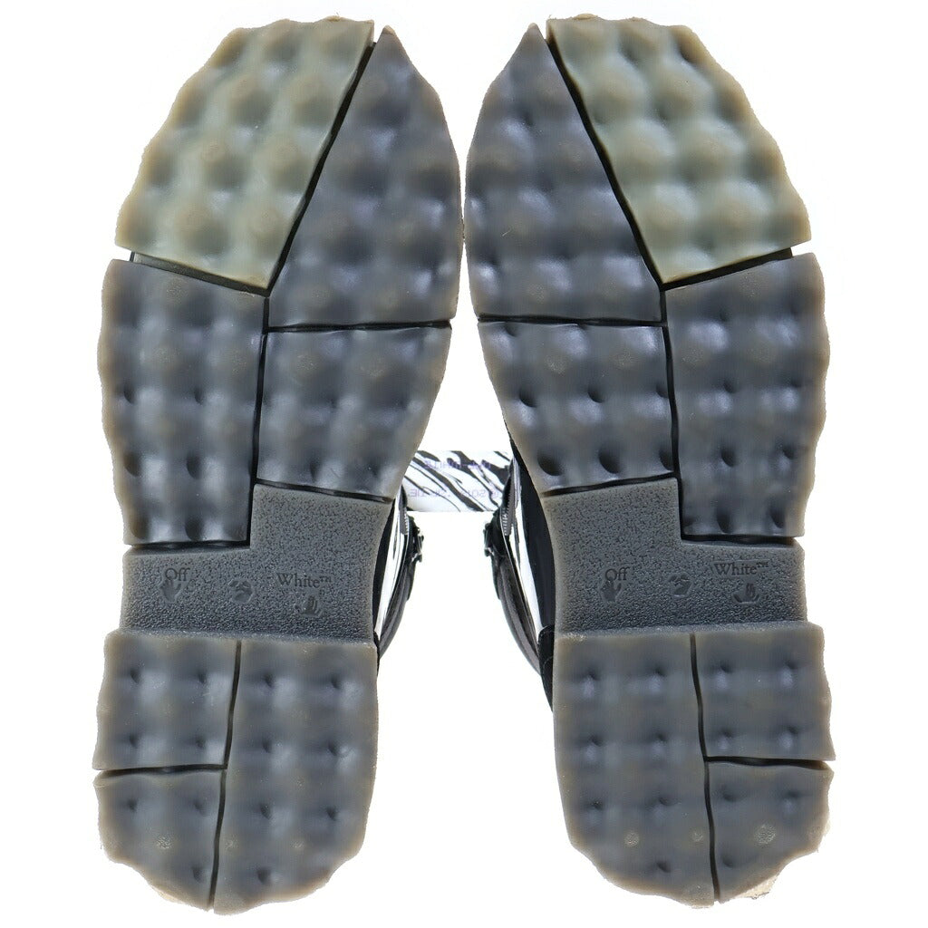OFF-WHITE(オフホワイト) HIKING SPONGE SNEAKER BOOT ハイキング スポンジ スニーカー ブーツ ブラック OMIA228F22LEA0011063