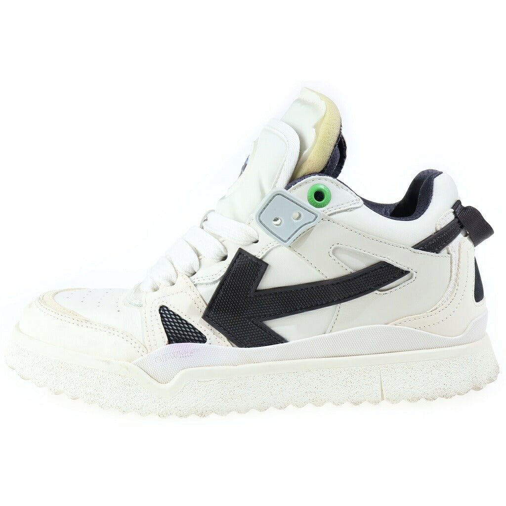 OFF-WHITE(オフホワイト) SPONGE MID スポンジ ミドルカットスニーカー ホワイト