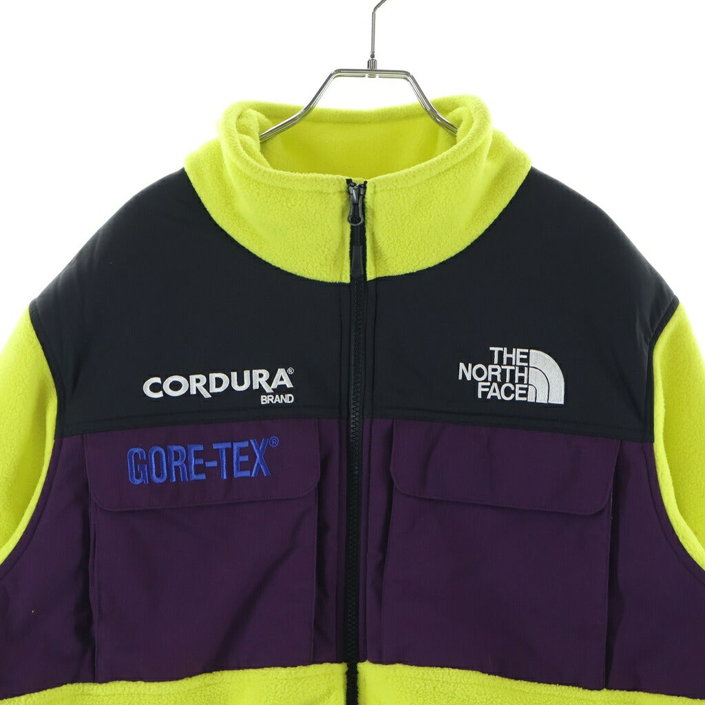 SUPREME(シュプリーム) 18AW ×THE NORTH FACE Expedition Fleece Jacket ザノースフェイス エクスペディション ジップアップ フリースジャケット ブルゾン イエロー NL71809I
