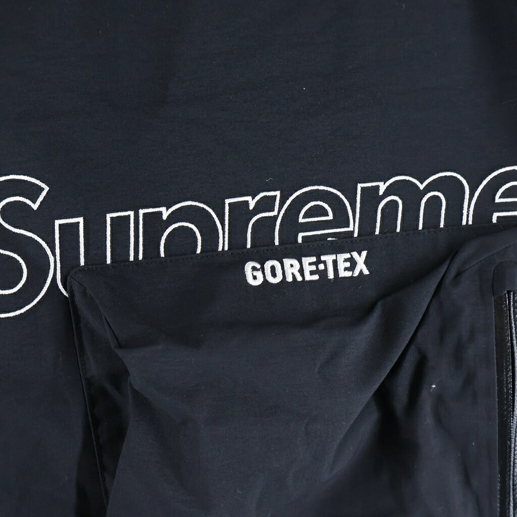 SUPREME(シュプリーム) 21AW GORE-TEX Tech Pant ゴアテックス マルチポケット ロゴデザイン テックパンツ ブラック