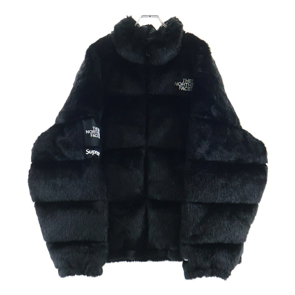 SUPREME(シュプリーム) 20AW ×THE NORTH FACE Faux Fur Nuptse Jacket ザノースフェイス フォークス ファー ヌプシ ジャケット ブラック ND92001I