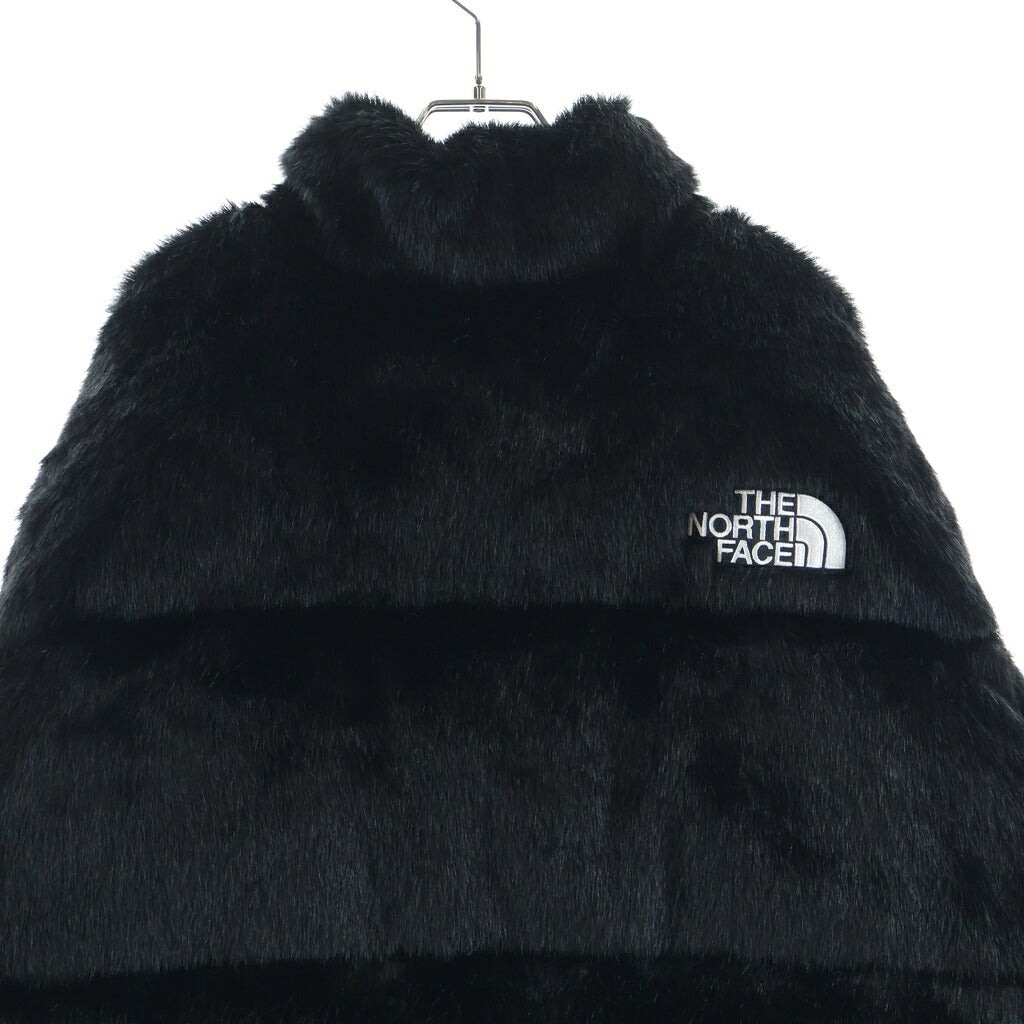 SUPREME(シュプリーム) 20AW ×THE NORTH FACE Faux Fur Nuptse Jacket ザノースフェイス フォークス ファー ヌプシ ジャケット ブラック ND92001I