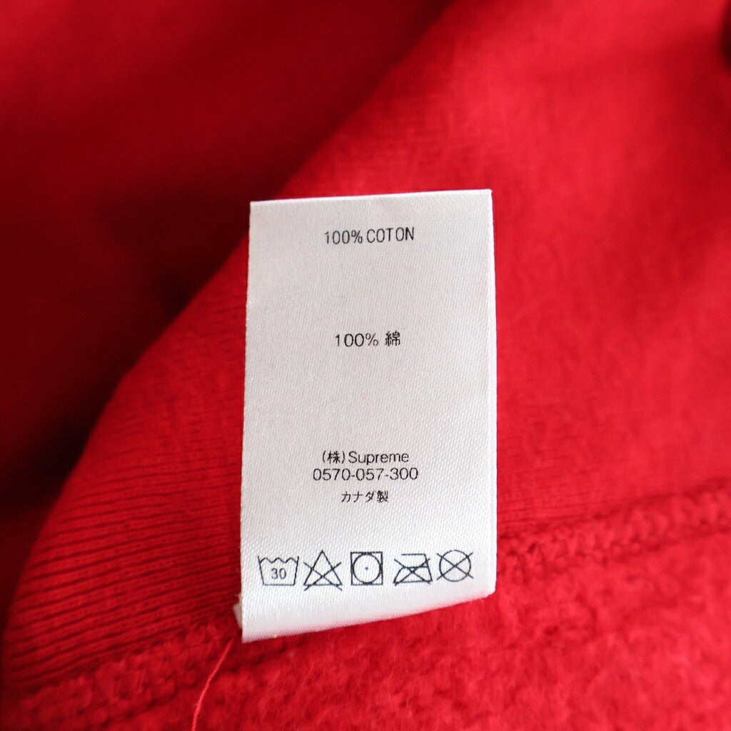 SUPREME(シュプリーム) 19AW Bandana Box Logo Hooded Sweatshirt バンダナボックスロゴ フーデッド スウェット プルオーバー パーカー レッド