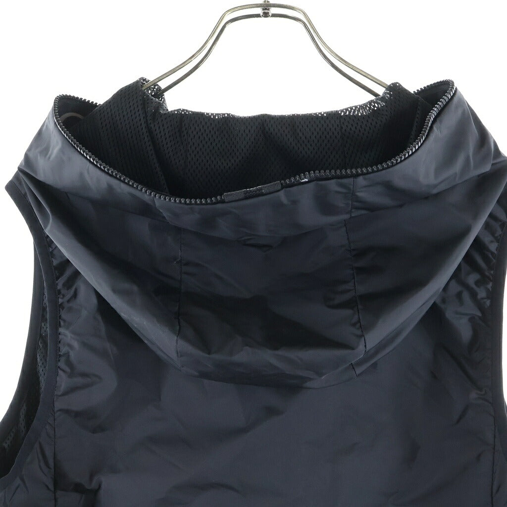 MONCLER(モンクレール) 23SS PAKITO パキト フーデッド ジップアップ ナイロン ベスト ブラック I10911A00107 68352