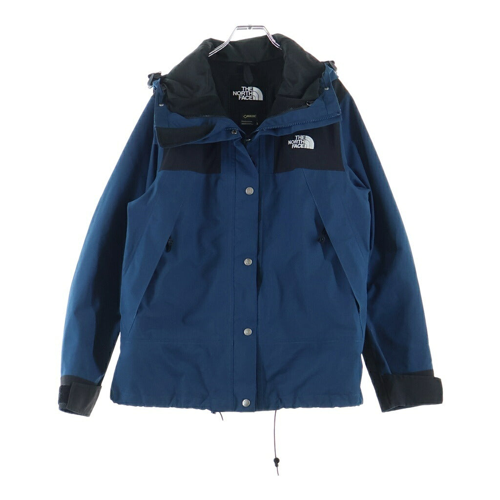 THE NORTH FACE(ザノースフェイス) 1990 MOUNTAIN JACKET GTX ゴアテックス マウンテン フーデッド ジップアップ ナイロン ジャケット ブルー/ブラック NFOA3JPE