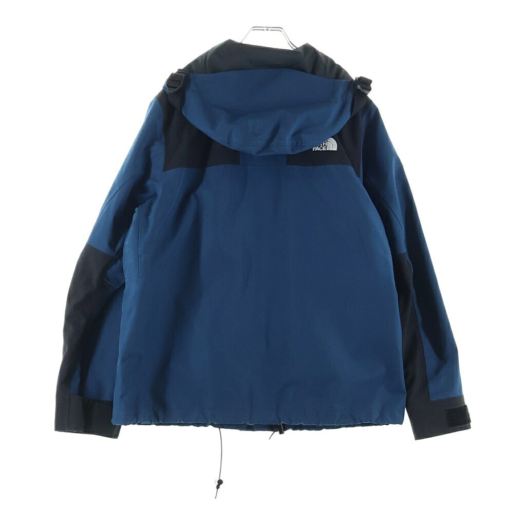 THE NORTH FACE(ザノースフェイス) 1990 MOUNTAIN JACKET GTX ゴアテックス マウンテン フーデッド ジップアップ ナイロン ジャケット ブルー/ブラック NFOA3JPE