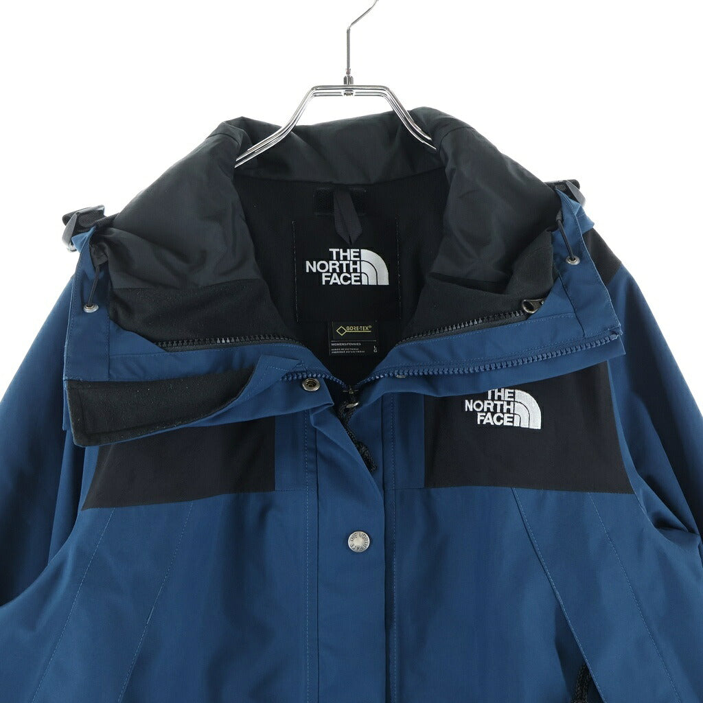 THE NORTH FACE(ザノースフェイス) 1990 MOUNTAIN JACKET GTX ゴアテックス マウンテン フーデッド ジップアップ ナイロン ジャケット ブルー/ブラック NFOA3JPE