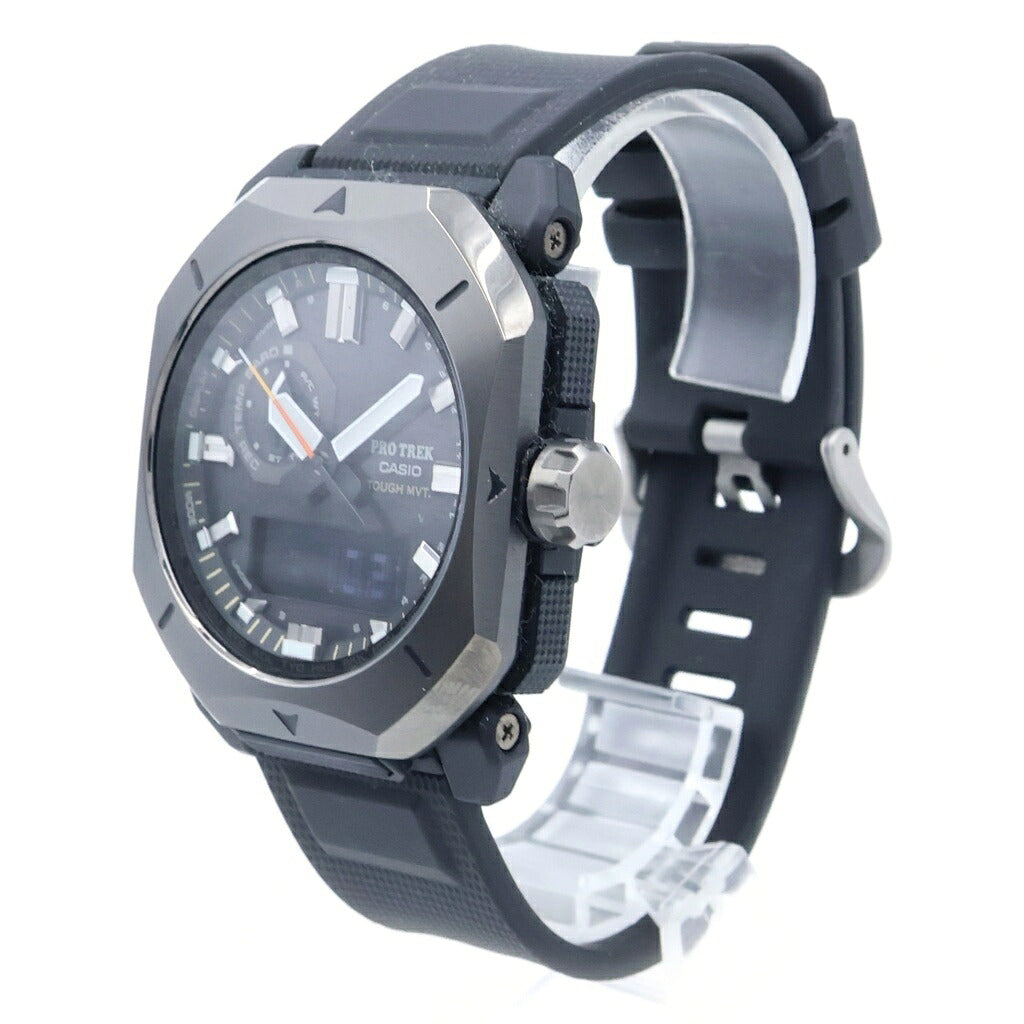 CASIO(カシオ) PROTREK プロトレック クライマーライン ソーラー電波 クォーツ 腕時計 ブラック PRW-6900Y-1JF