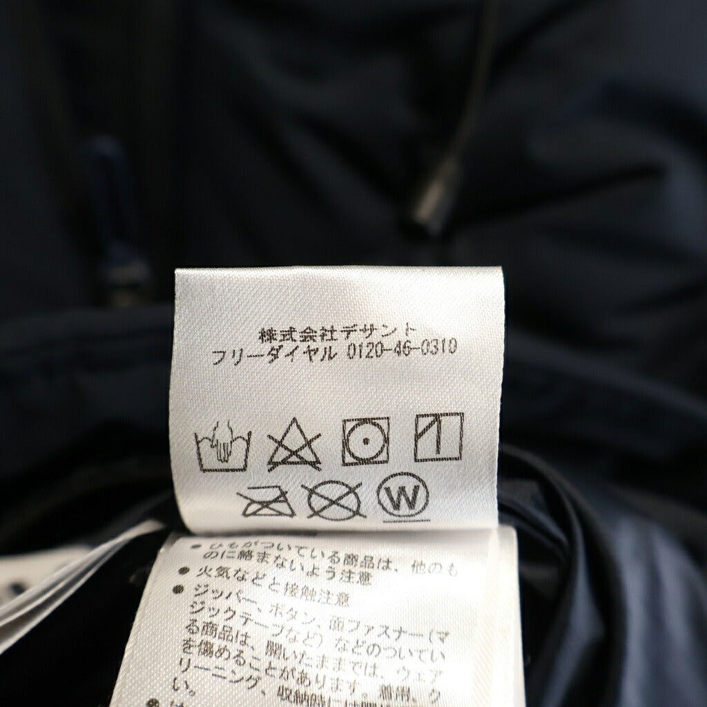DESCENTE(デサント) ALLTERRAIN MOUNTAINEER-L オルテライン マウンテニア 水沢ダウンジャケット ネイビー DIA3792WU