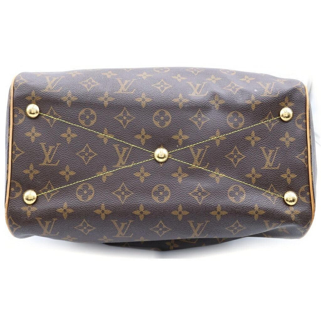 LOUIS VUITTON(ルイヴィトン) モノグラム ティヴォリGM ハンドバッグ ボストンバッグ ブラウン PVC×レザー M40144