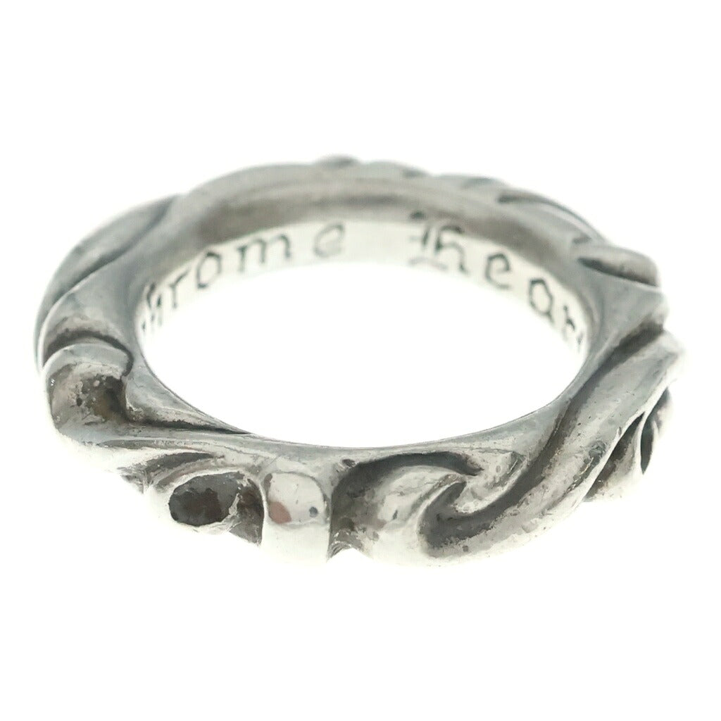 CHROME HEARTS(クロムハーツ) SCRL BAND スクロールバンド リング シルバー BCA351