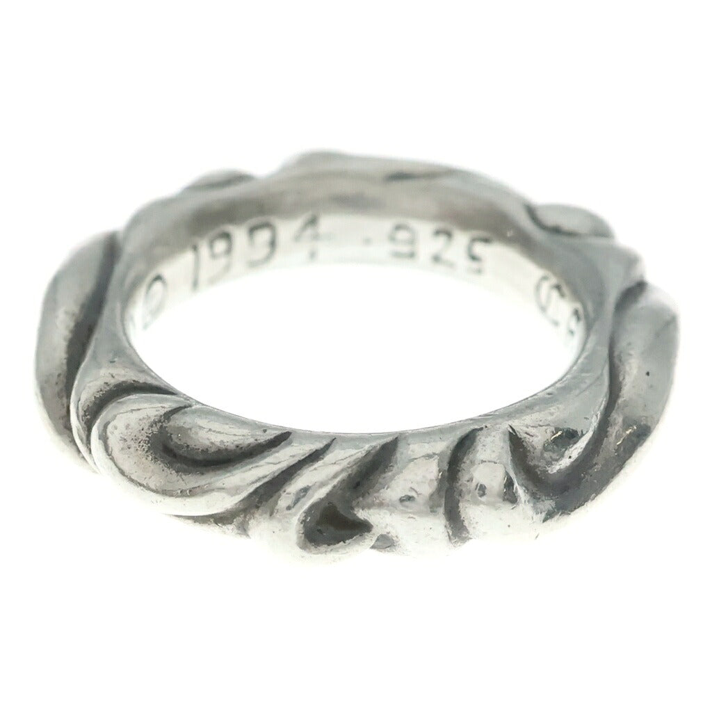 CHROME HEARTS(クロムハーツ) SCRL BAND スクロールバンド リング シルバー BCA351