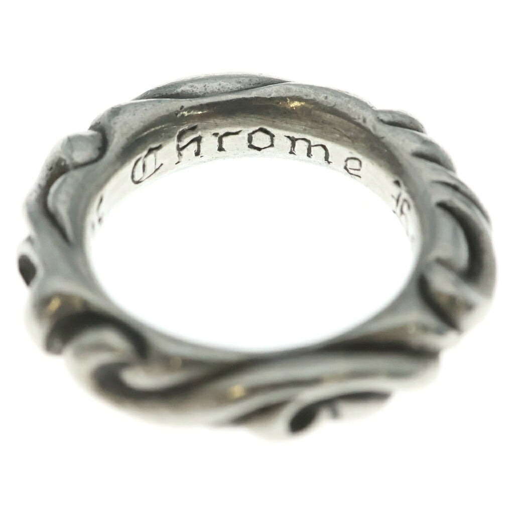 CHROME HEARTS(クロムハーツ) SCRL BAND スクロールバンド リング シルバー BCA351
