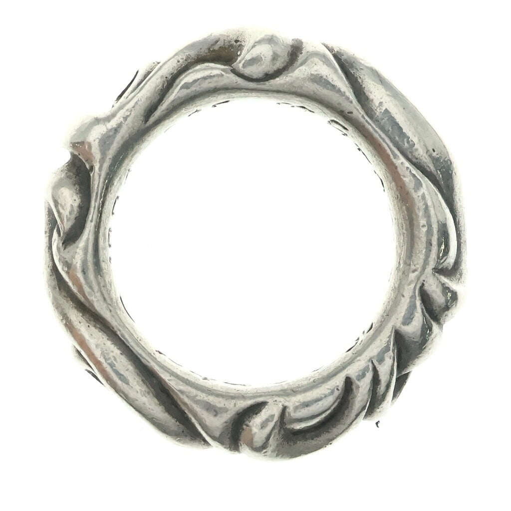CHROME HEARTS(クロムハーツ) SCRL BAND スクロールバンド リング シルバー BCA351