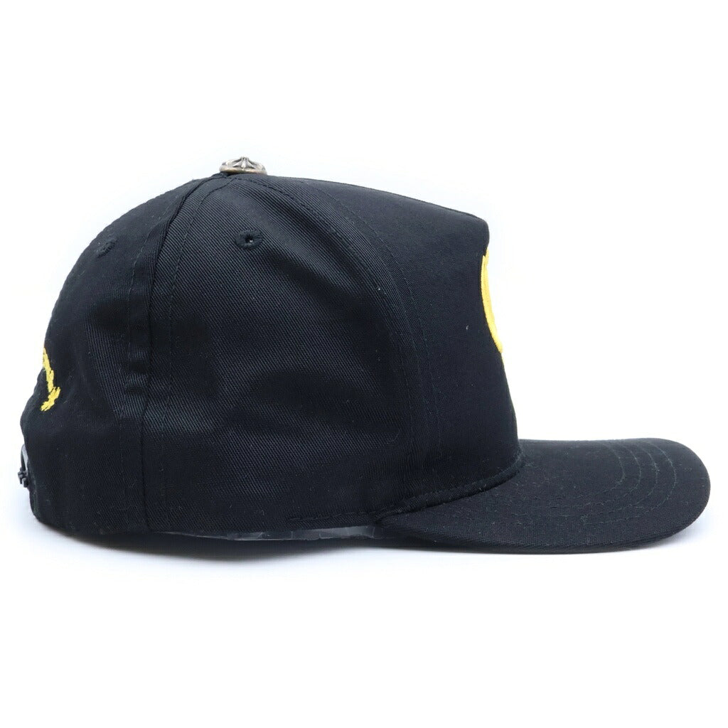 CHROME HEARTS(クロムハーツ) 6 PANEL CH TRUCKER CAP CH刺繍 トラッカーキャップ ブラック/イエロー