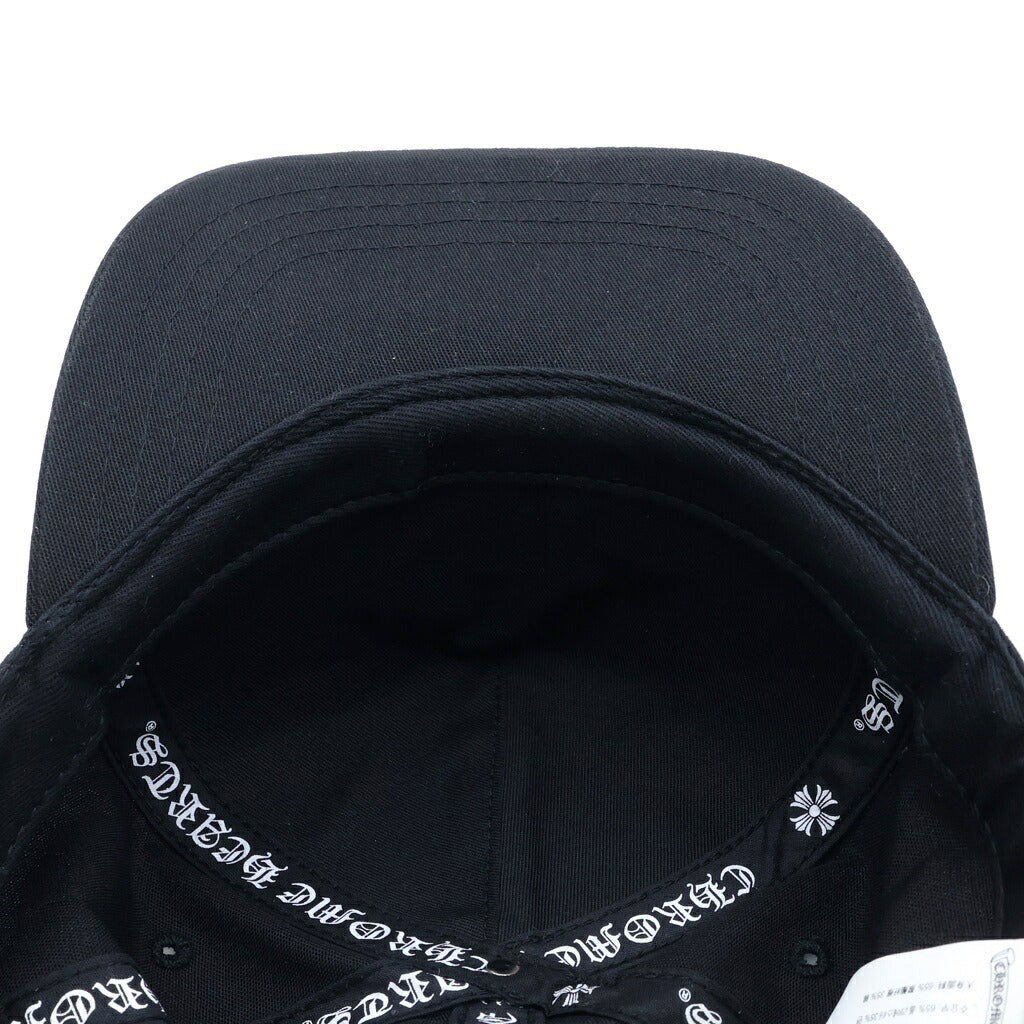 CHROME HEARTS(クロムハーツ) 6 PANEL CH TRUCKER CAP CH刺繍 トラッカーキャップ ブラック/イエロー