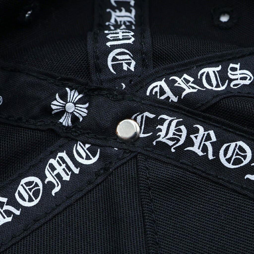 CHROME HEARTS(クロムハーツ) 6 PANEL CH TRUCKER CAP CH刺繍 トラッカーキャップ ブラック/イエロー