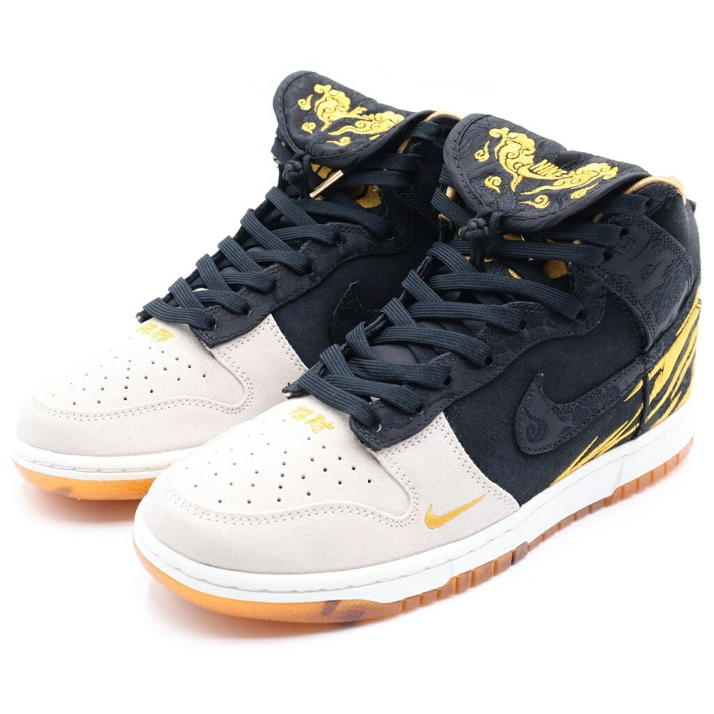 NIKE(ナイキ) DUNK HIGH RETRO PRM YEAR OF THE TIGER ダンク レトロ イヤーオブザタイガー ハイカットスニーカー ブラック US9/27cm DQ4978-001