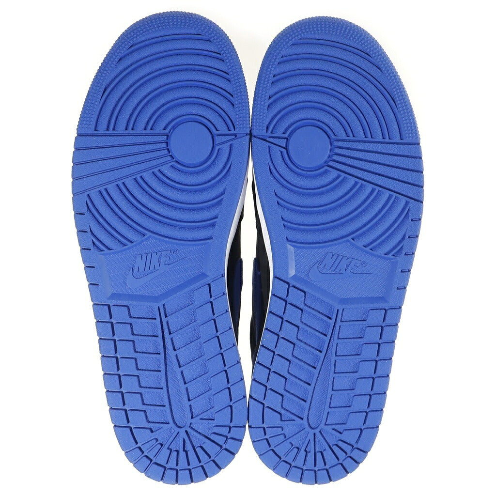 NIKE(ナイキ) AIR JORDAN 1 RETRO HIGH OG ROYAL REIMAGINED エアジョーダン1 レトロ ロイヤルリイマジンド ハイカットスニーカー ブラック/ブルー US9.5/27.5cm DZ5485-042