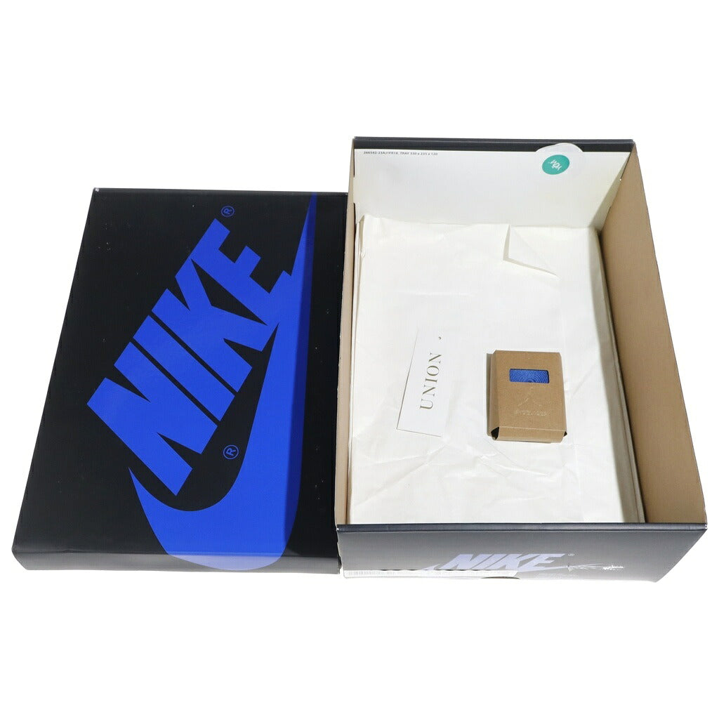 NIKE(ナイキ) AIR JORDAN 1 RETRO HIGH OG ROYAL REIMAGINED エアジョーダン1 レトロ ロイヤルリイマジンド ハイカットスニーカー ブラック/ブルー US9.5/27.5cm DZ5485-042